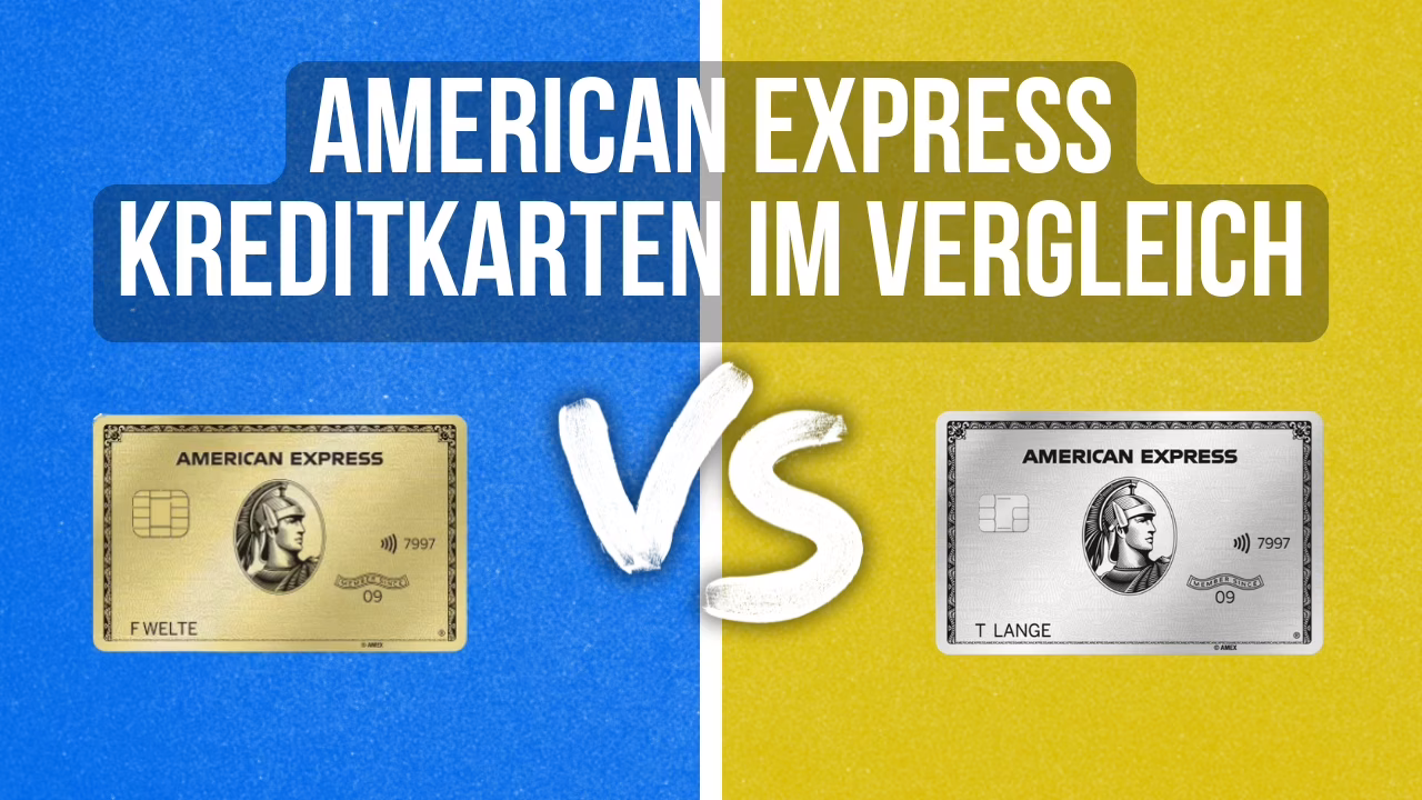 Im Vergleich: American Express Gold Card und Platinum Card