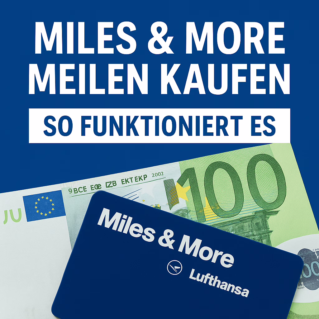 Miles & More Meilen kaufen leicht gemacht: So füllst du dein Meilenkonto 2025 clever auf