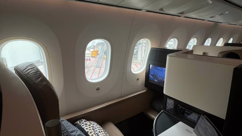 Review: Etihad Business Class mit Meilen fliegen