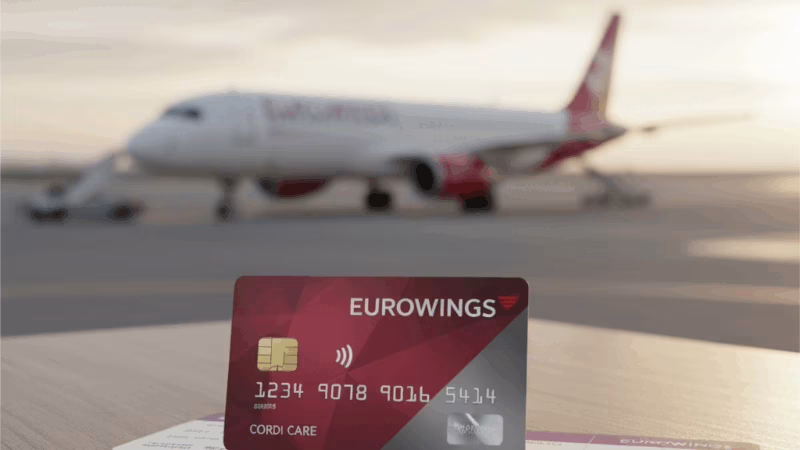 5.000 Meilen Bonus mit der Eurowings Kreditkarte Premium [2025]
