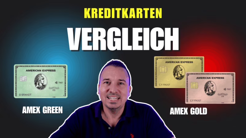 Amex Green vs. Amex Gold: Welche Karte lohnt sich wirklich?