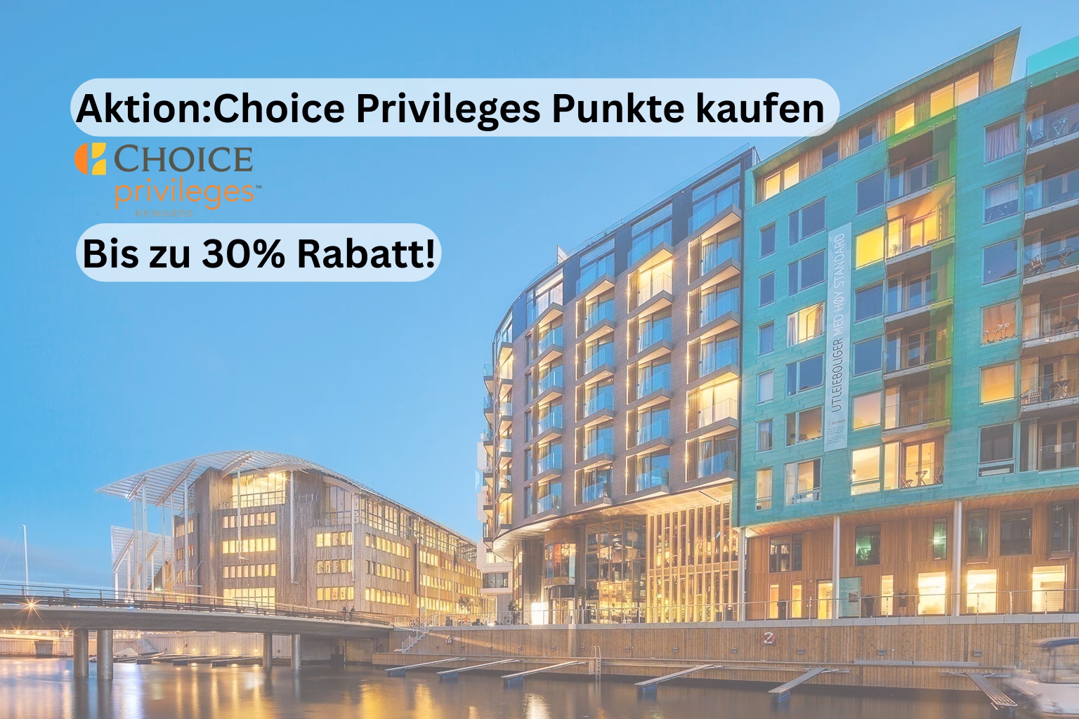 Choice Privileges Punkte mit 30% Rabatt kaufen