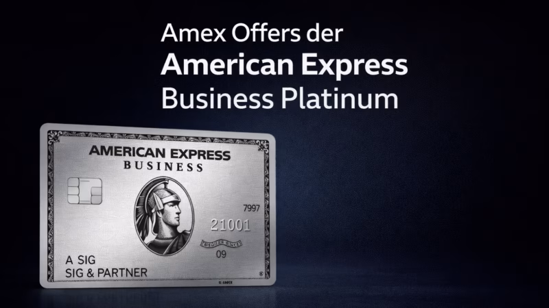 Amex Offers erklärt: Warum sich die American Express Business Platinum Card für Unternehmer besonders lohnt