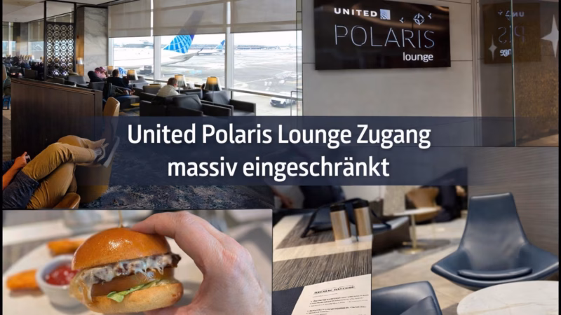 United Polaris Lounge Zugang: Massive Einschränkungen für Star Alliance Business Class
