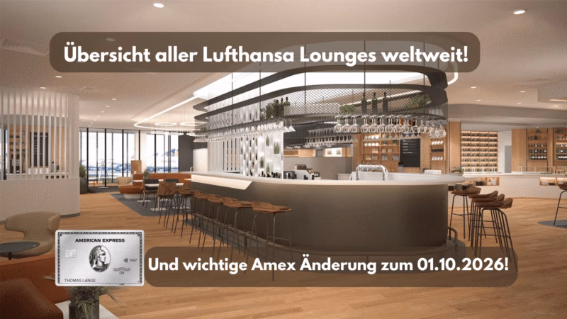 Lufthansa Lounge Übersicht: Standorte, Zugang und Änderungen