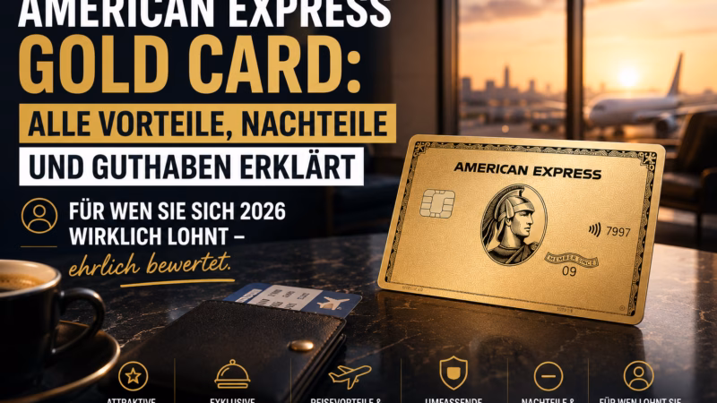 American Express Gold Card: Vorteile, Nachteile und für wen sie sich 2026 lohnt