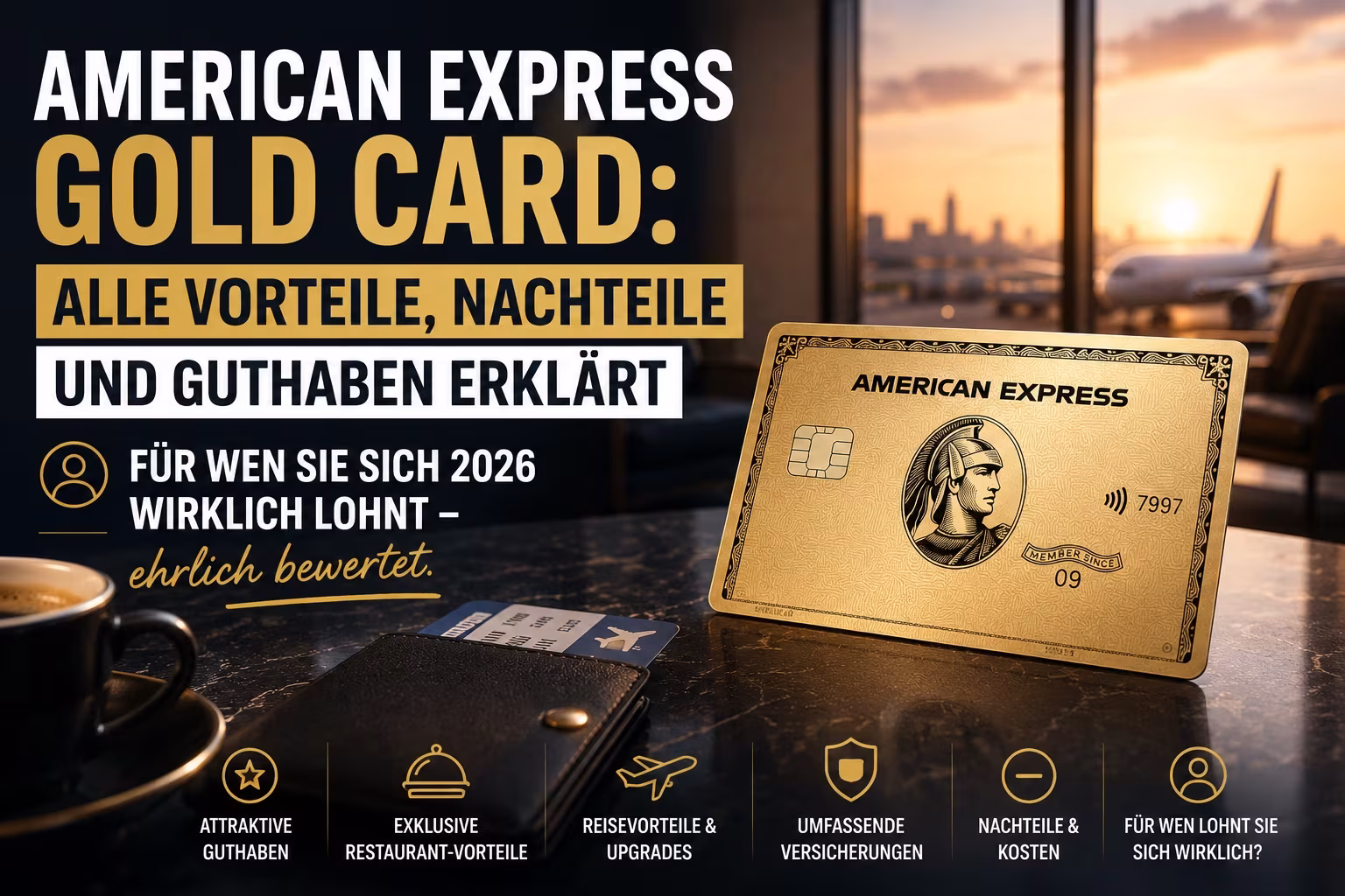 American Express Gold Card: Vorteile, Nachteile und für wen sie sich 2026 lohnt