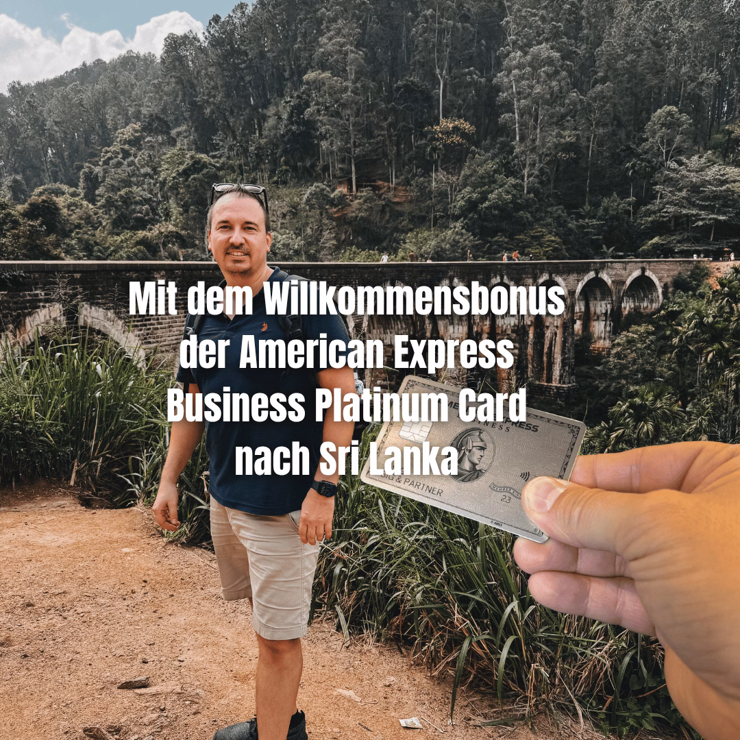 So bringt dich die American Express Business Platinum Card in die Business Class nach Sri Lanka