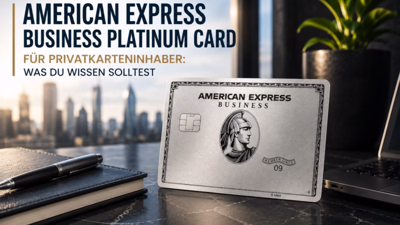 American Express Business Platinum Card für Privatkarteninhaber: Was du wissen solltest