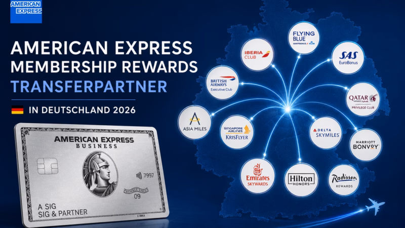 American Express Membership Rewards Transferpartner in Deutschland 2026