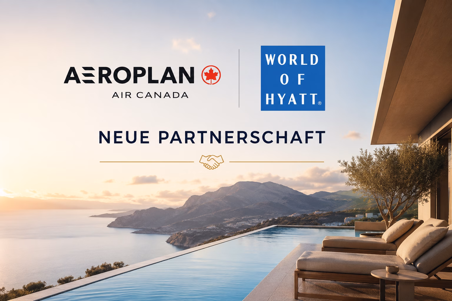 Neue Partnerschaft zwischen Air Canada Aeroplan und World of Hyatt