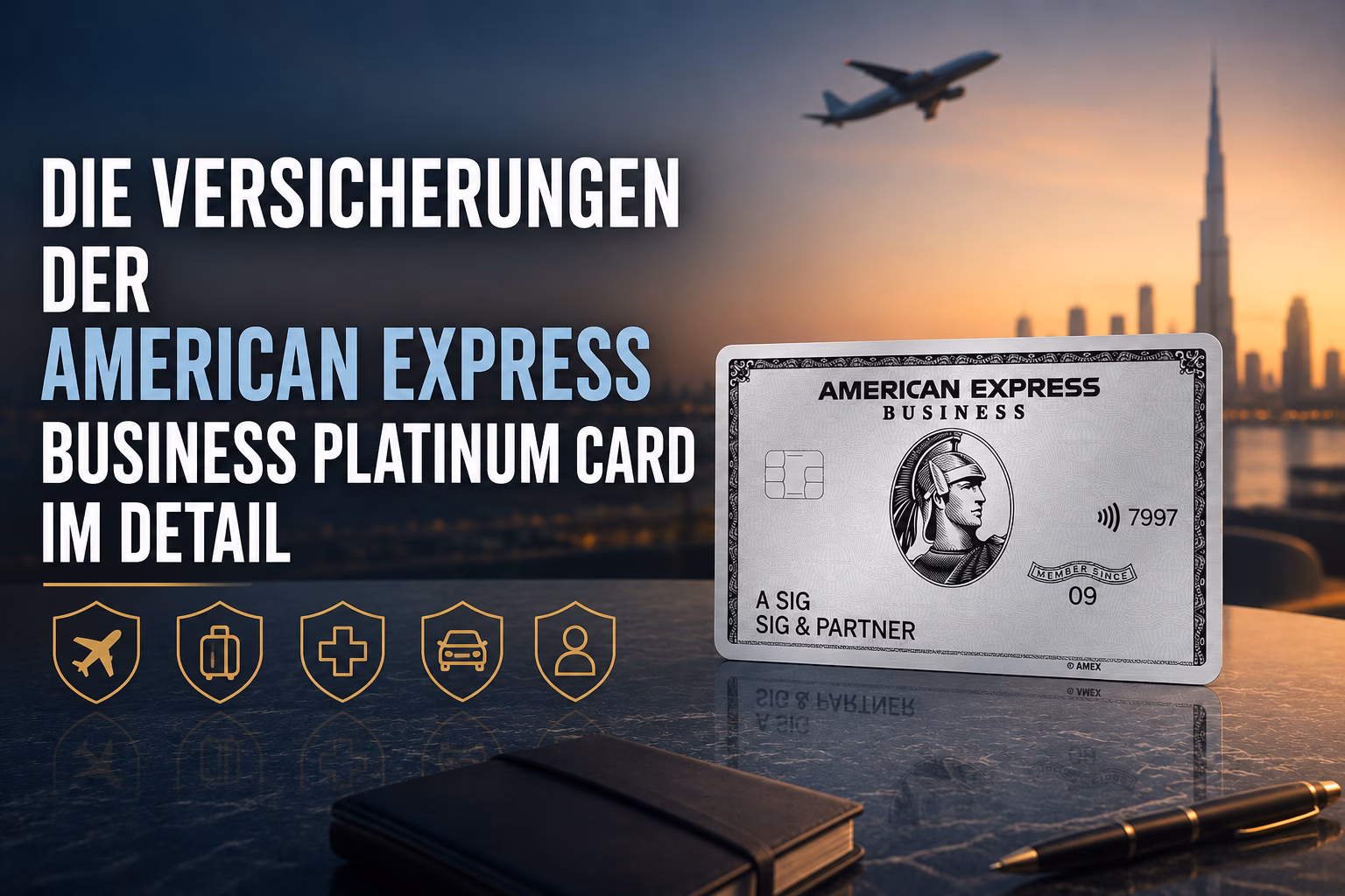 Die Versicherungen der American Express Business Platinum Card im Detail