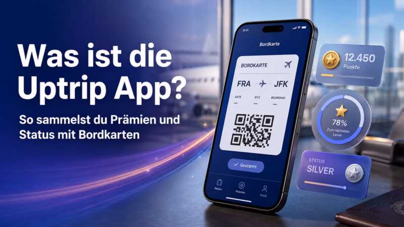 Was ist die Uptrip App? So sammelst du Prämien und Status mit Bordkarten