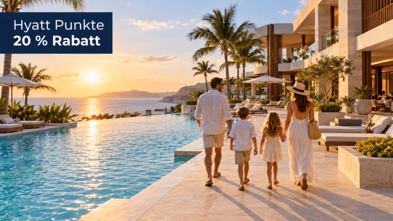 Hyatt Punkte kaufen mit 20 % Rabatt: Ab welchem Hotelpreis sich das für Familien lohnt